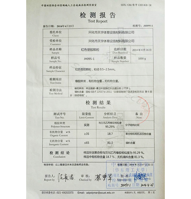 檢測報告